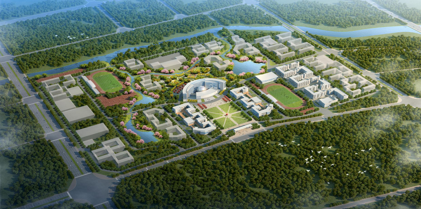 科建建設(shè)承建信陽師范學院淮河校區(qū)一期 建設(shè)項目BIM技術(shù)應(yīng)用總結(jié)